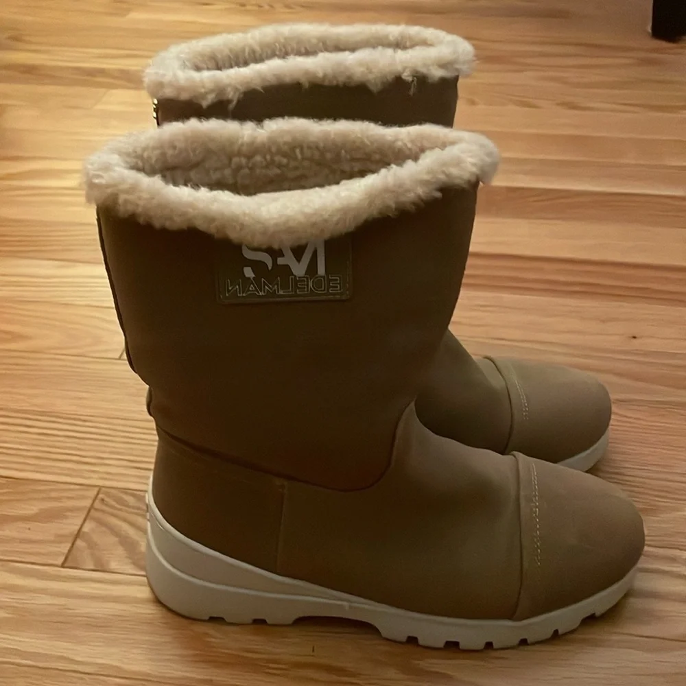 Sam Edelman Tan Kaylie Winter Boots